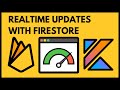 Realtime Updates with SnapshotListener - Firebase Firestore