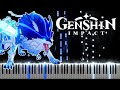 Genshin Impact - Symphony of the Boreal Wind (Wolf Boss Battle) Piano Version