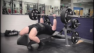 315 Bench Press - Today's Easy Training Max (20230730)