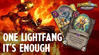 ONE LIGHTFANG IT'S ENOUGH FOR RAGNAROS | Hearthstone Battlegrounds (19.2)