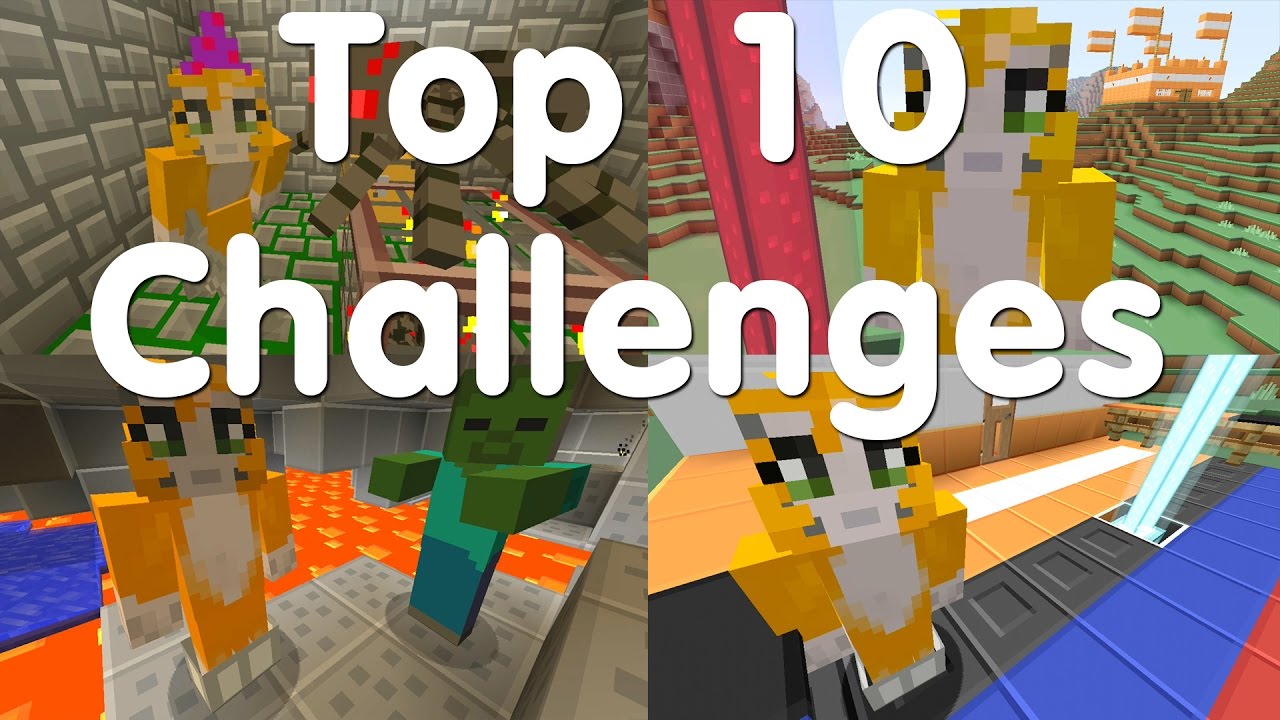 Top 10 Minecraft Challenges Youtube