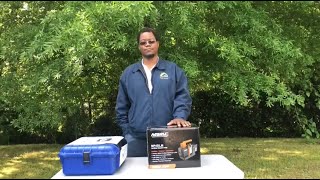 NAVAC 4CFM Vacuum Pump And TruBlu Evacuation Kit Unboxing