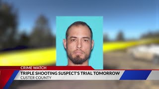Suspect in Custer County triple homicide in court