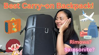 REUPLOAD! Wow! Best Carry-on Backpack 2023