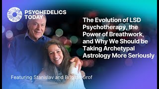 PT471 – Stanislav and Brigitte Grof – LSD Psychotherapy, Breathwork, and Archetypal Astrology