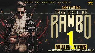 They Call me RAMBO || Abeer Arora ft. Manj Musik || Hardbazy || Official Video