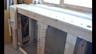 Столярный верстак. Carpentry bench