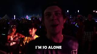 ELRUBIUS CANTANDO ALONE DE MARSHMELLO EN LA EDC 2017