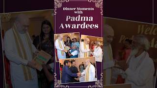 Glad to have hosted a dinner for the Padma Awardees. Visuals from the dinner with the awardees.