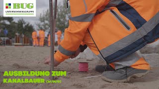 BUG Ausbildung zum Tiefbaufacharbeiter Kanalbau (m/w/d) BUG Verkehrsbau SE Azubi Spot