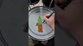 Christmas tree for drummers