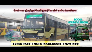 KALIYAKAVILAI CHENNAI|NAGERCOIL SPEACIAL|TNSTC TIRUNELVELI|TN74N1821 BS3 REBUILT|CHENNAI NELLAI VLOG