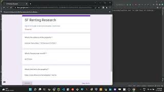 Google Form BOT ( Python Scraping and Python BOT )