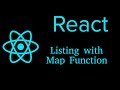 React js Hindi Tutorial #20 Listing with map function