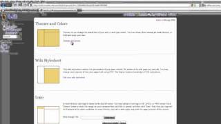 How to change the theme of your wiki