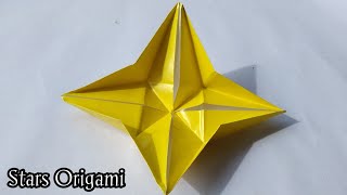 Star origami | star origami easy | star origami tutorial | star origami easy stepbystep #origamistar