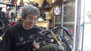 バイク屋の日常　ストリートマジックにグリップヒーターを取り付けました。