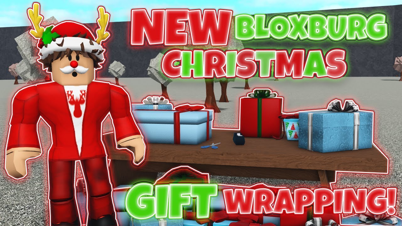 NEW BLOXBURG 0.11.2 CHRISTMAS GIFT WRAPPING UPDATE!? *LEAKS*(Roblox ...