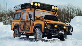 The story of CAMEL TROPHY and the Land Rover D110 4x4 test by D1RC on off-road ... RC OFFroad