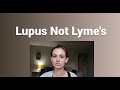 Lupus Misdiagnosed as Lyme's Disease