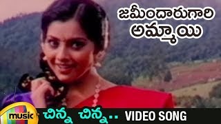 Chinna Chinna Telugu Video Song | Jamindaru Gari Ammayi Movie Songs | Meena | Parthiepan | Vadivelu