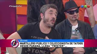 Volvieron los 90 de la mano de Twiggy y su fan - Peligro Sin Codificar 2017