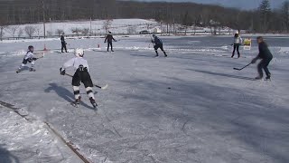 Community comes alive as kids hit the ice at Hillside Park in Clarks Summit