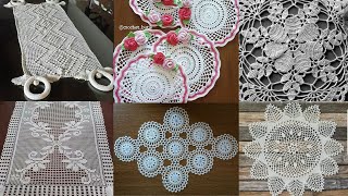 👌Dantel takımı örnekleri💯 Flashy crochet knitted dowry lace models/crochet knitting #knitting #lace