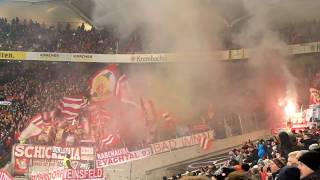 VfB Stuttgart vs. FC Bayern München Pyro Show Schickeria