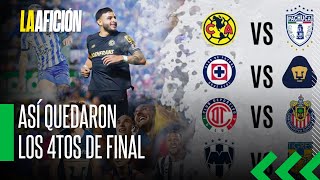 Definidos los cuartos de final de la Liguilla Liga MX 2024