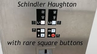 VERY RARE Schindler Haughton Hydraulic Elevator @ Renaissance Hotel Entrance, Citiwalk, Toledo, OH