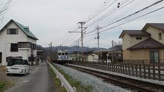 秩父鉄道5000系 5001F影森行き 長瀞駅付近にて