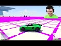 OPTICAL ILLUSION GTA RACE! (GTA 5 Funny Moments)
