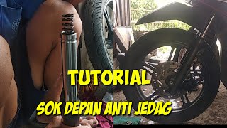 TUTORIAL GANTI SEAL SOK DEPAN SEMUA MOTOR ...