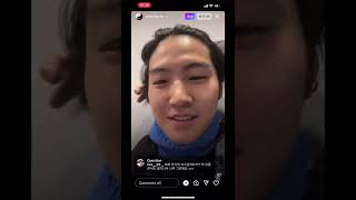 GOT7 JayB IG Live with GOT7 Youngjae 220219