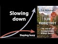 SLOW PRODUCTIVITY by Cal Newport | Core Message