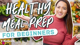 Healthy Meal Prep For Beginners (Meal Plan Included!) - No Sweat: EP54
