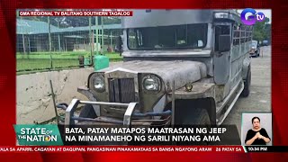 Babae, sugatan nang mabangga ng bus sa EDSA | SONA