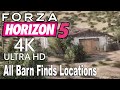 Forza Horizon 5 - All Barn Finds Locations [4K]