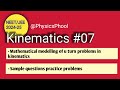 🔥kinematics #07🔥 + 💥mathematical modelling of problems of u turn in kinematics 💥