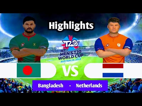 Icc World Cup 2022 Bangladesh Vs Netherlands Highlights Match Real ...