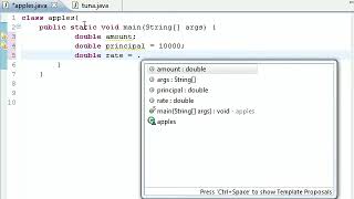 Java Programming Tutorial 23 Compound Interest Program