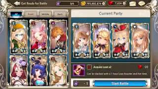 (King's Raid) Guild Raid - Manticore Hell Mode (Magic team Aisha, Annette, May, Aselica)