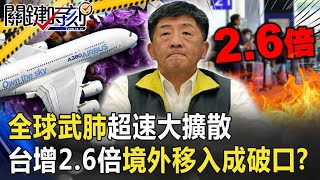 全球武肺超速大擴散 台灣「驚心動魄10天」增2.6倍境外移入成破口！？ 【關鍵時刻】20200324-1 劉寶傑 黃世聰 李正皓 林靜儀 陳耀寬 姚惠珍