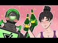 Drunk Apex Legends with my WAIFU