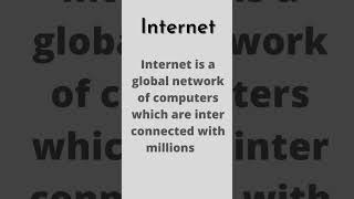 Internet What Is Internet