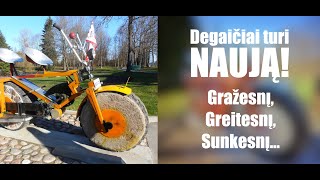 Sunkiausias pasaulio dviratis (The heaviest bike in the world)