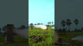 Powerful Cannon Firing 🔥😱| #shorts #cannon #cannonshot #short #shortfeed #ytshorts