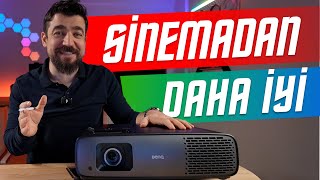 İNCELEDİĞİM EN İYİ PROJEKSİYON! Benq W4000i 4K HDR incelemesi