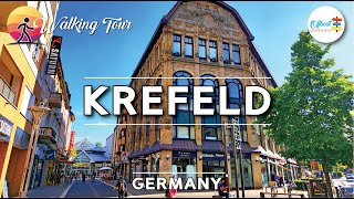 🇩🇪 Krefeld, Germany - A Relaxing City Walking Tour In 4k